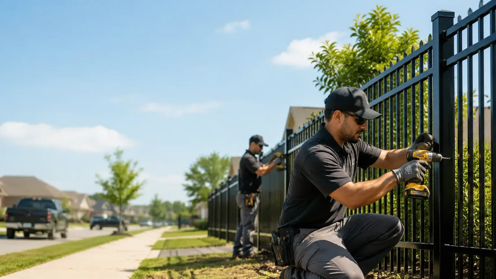 Metal Fence Installation in Huntington Station, NY